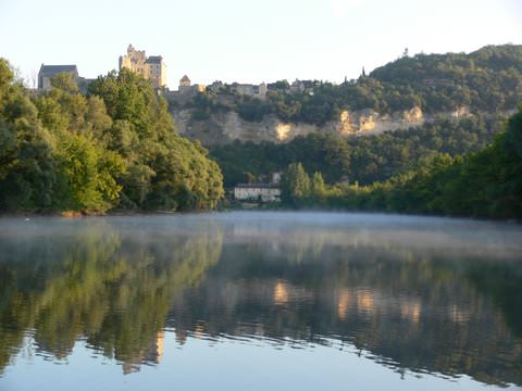 Beynac across the river Dordogne