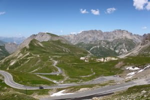 Looking north from the Col du Galibier
