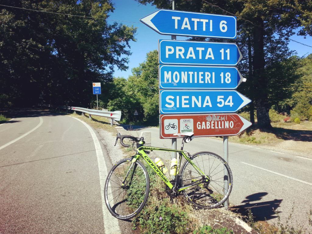 cycling in Tuscany