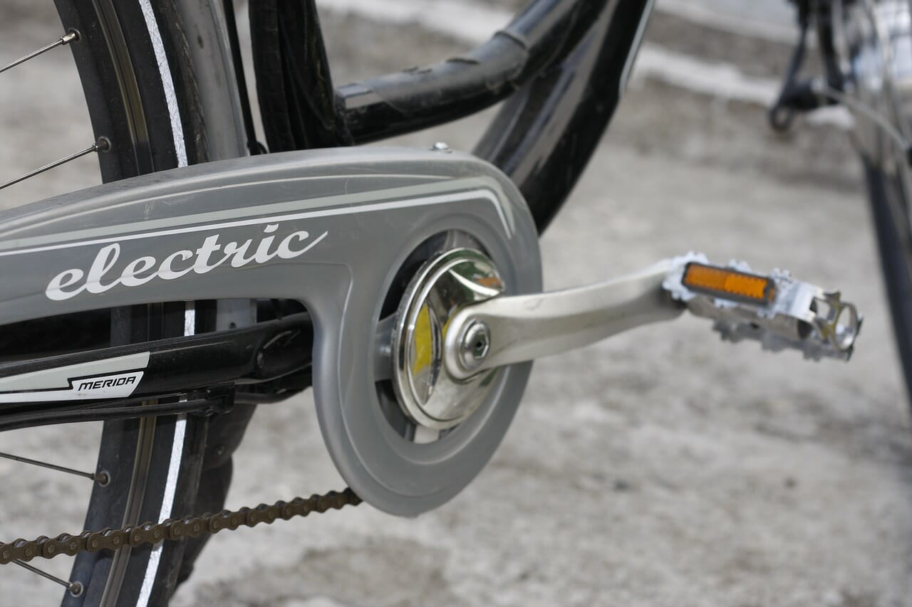 ebikes on a bike tour