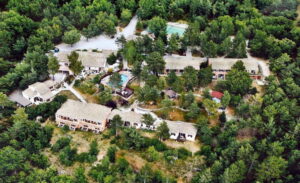 Ariel photo of Hostellerie du Val de Sault in Sault France