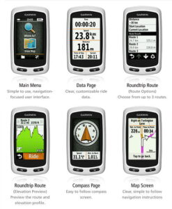 garmin edge touring screens